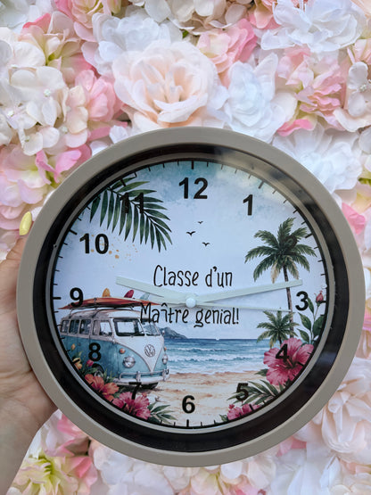 Horloge personnalisée