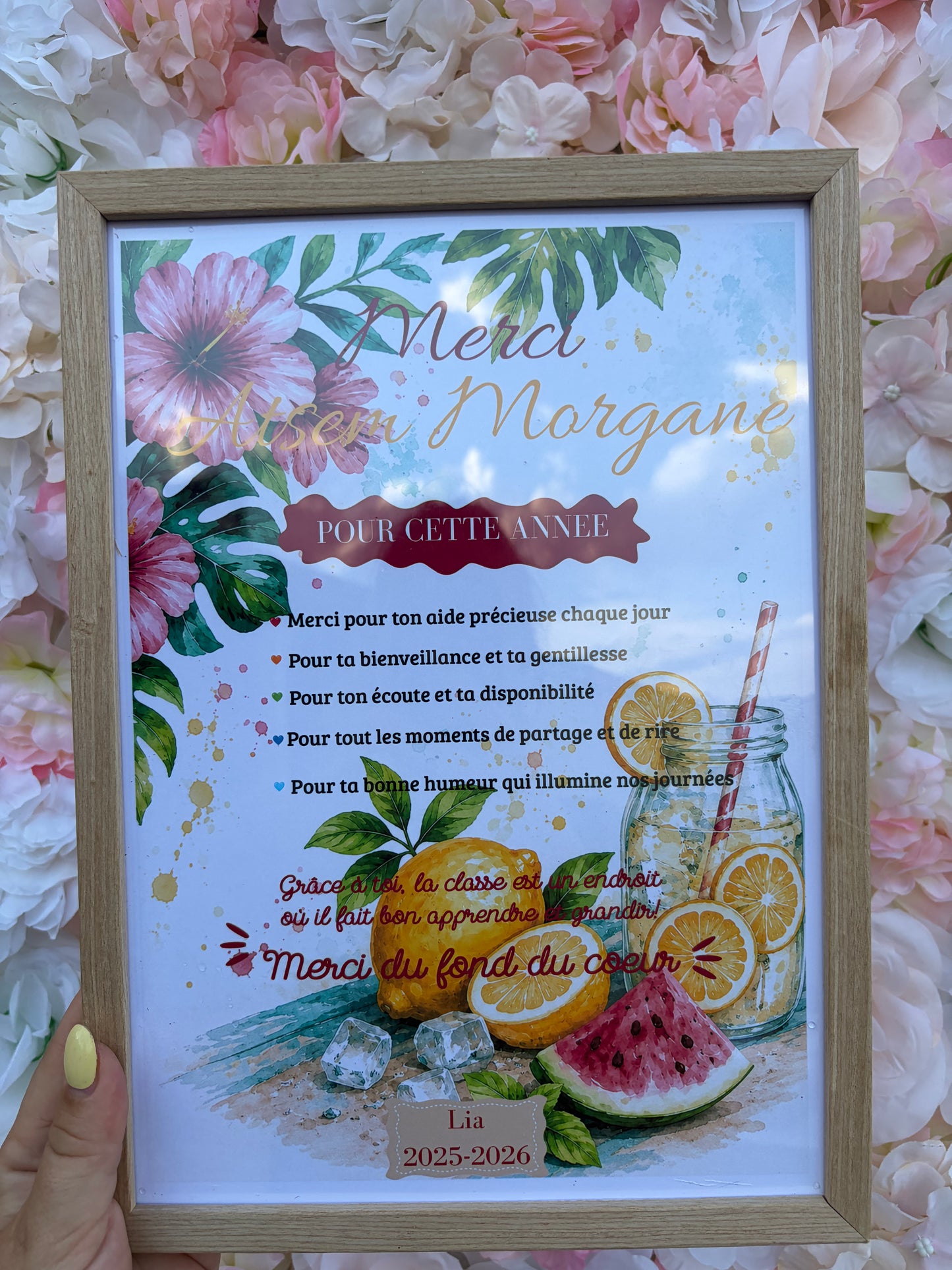 Affiche Merci