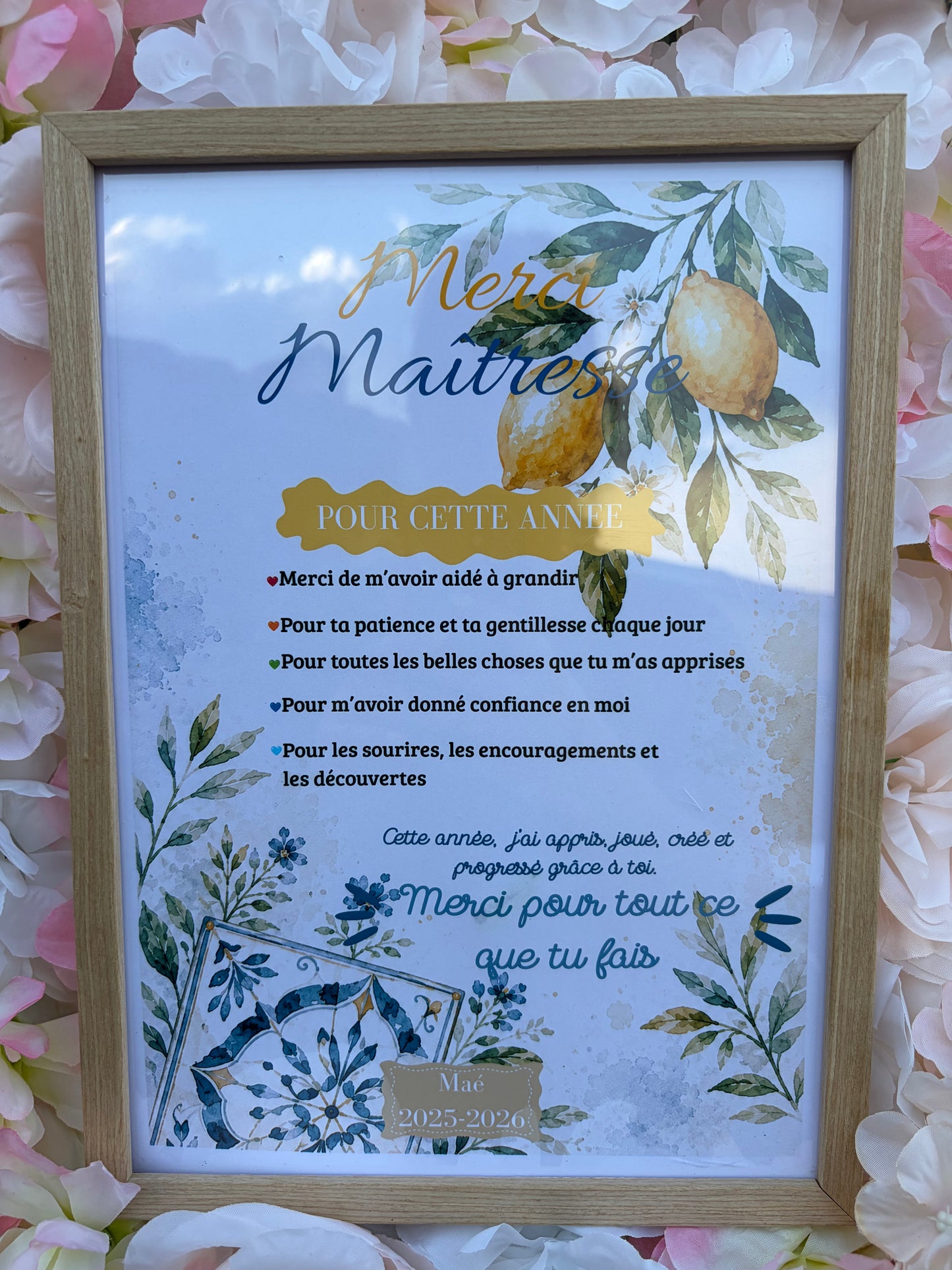 Affiche Merci