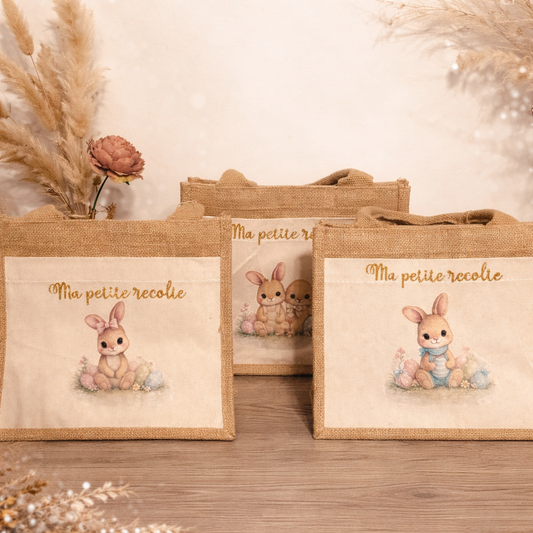 Sac cabas , chasse aux oeufs