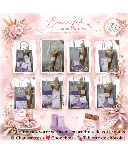 Sac cadeau Fête des mamies
