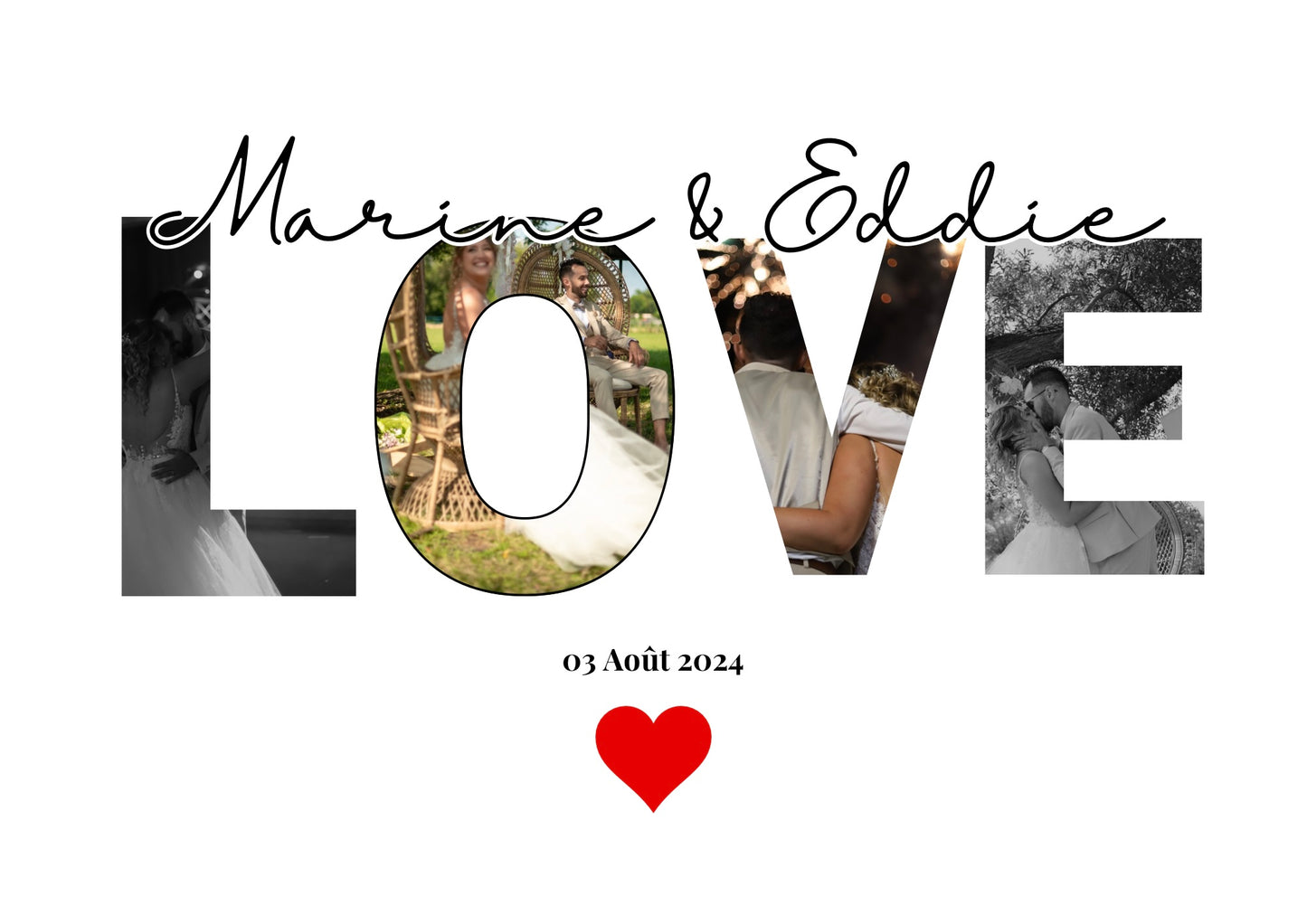 Affiche photo "LOVE"