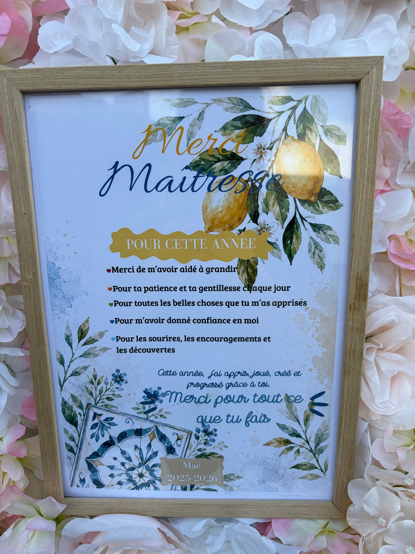 Affiche Merci