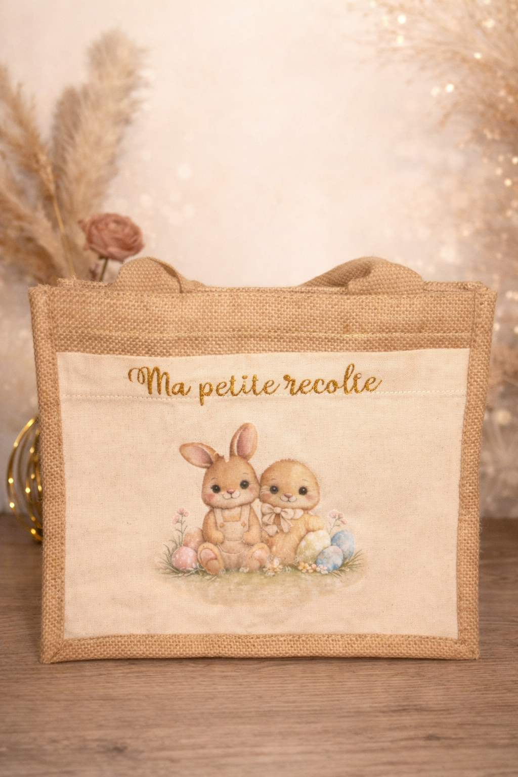 Sac cabas , chasse aux oeufs