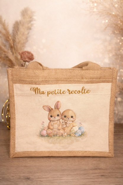 Sac cabas , chasse aux oeufs