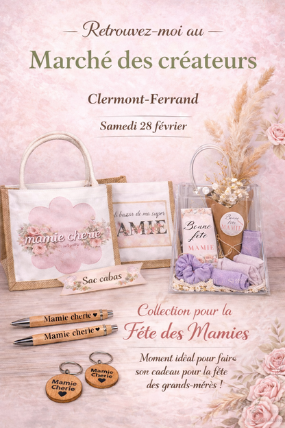 Sac cabas fête des mamies