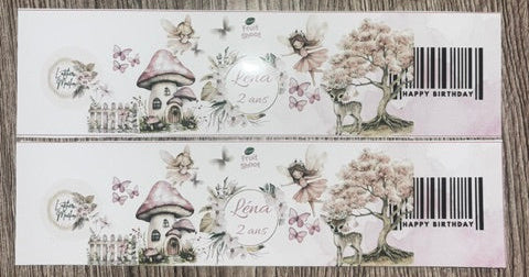 Etiquettes fruit shoot