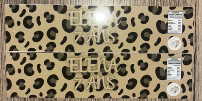 Etiquette bouteille d'eau