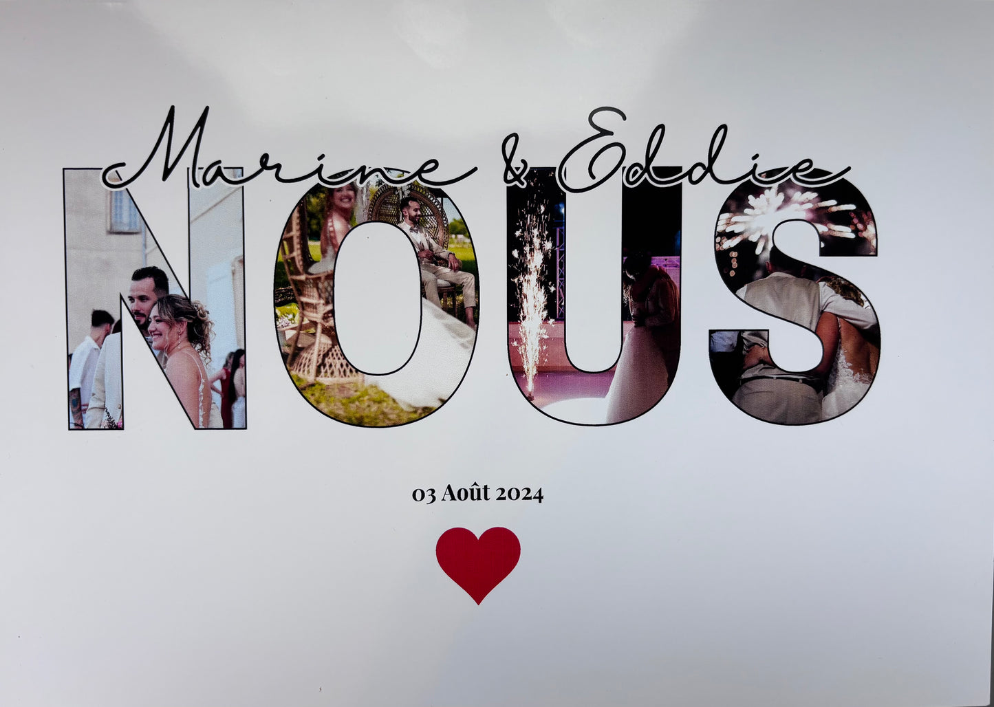 Affiche photo personnalisée