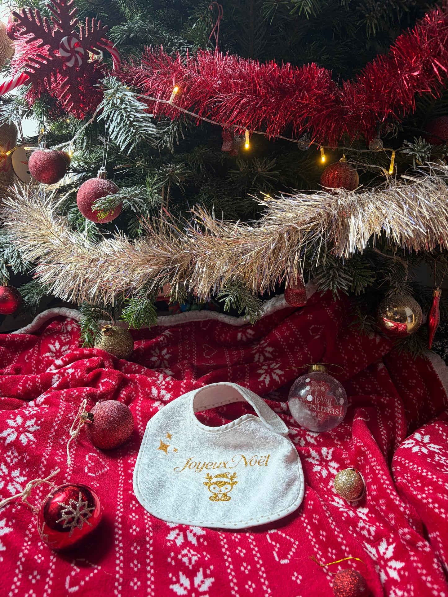 Bavoir de Noël