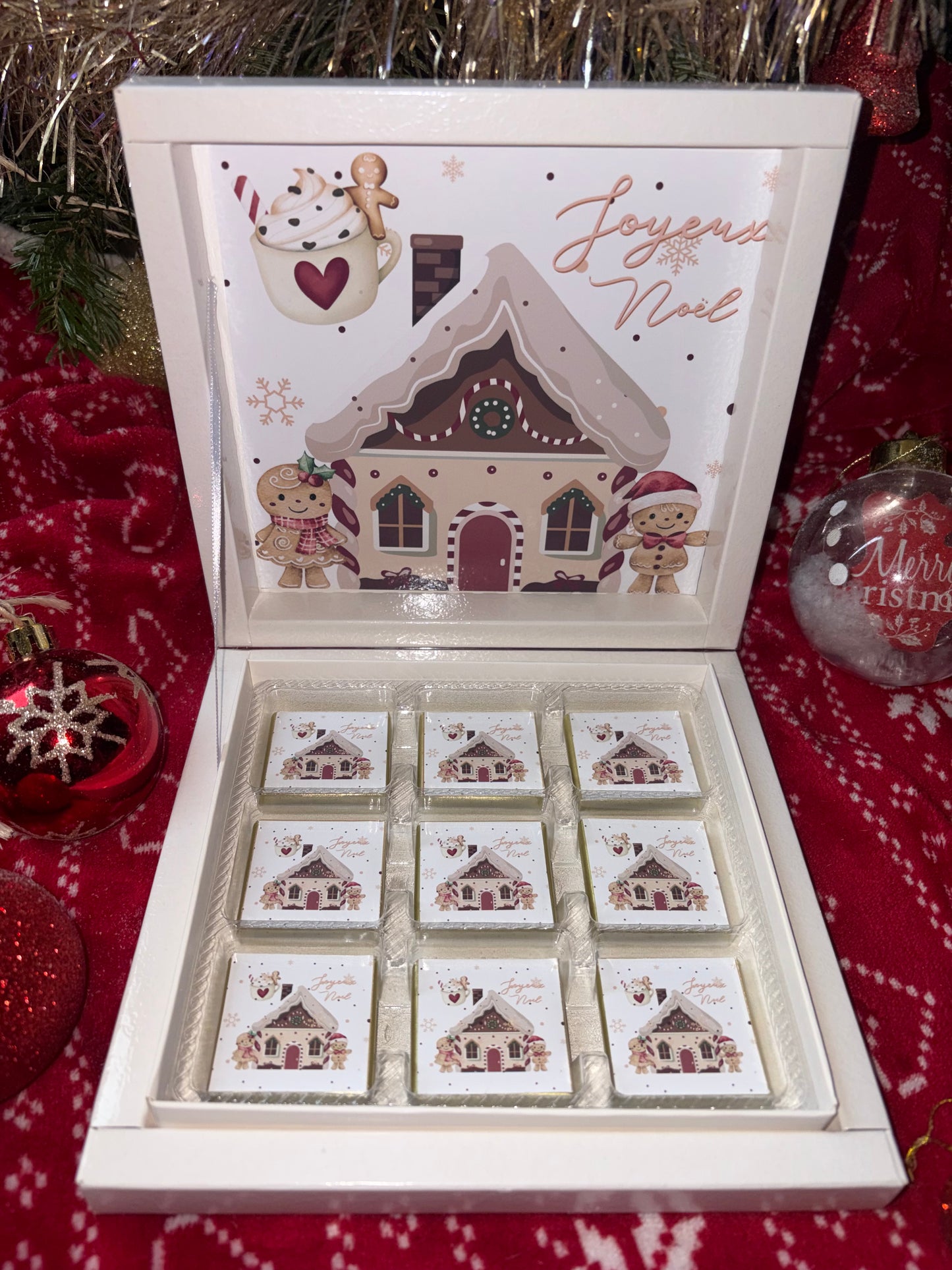 Boite de 9 chocolats