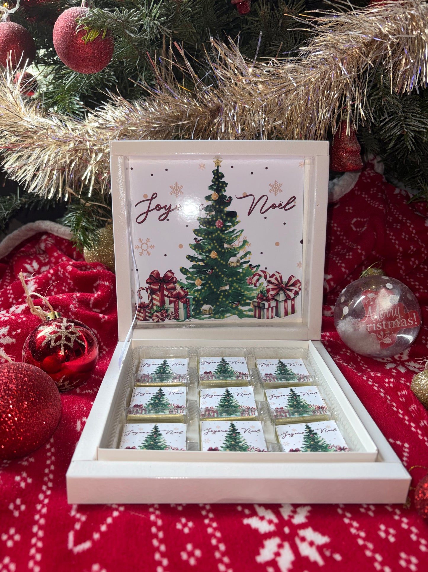 Boite de 9 chocolats