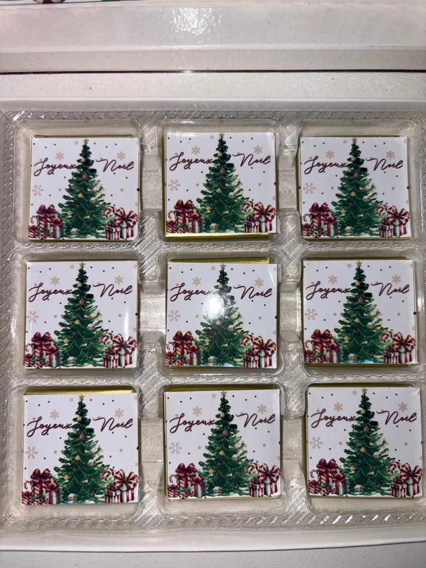 Boite de 9 chocolats