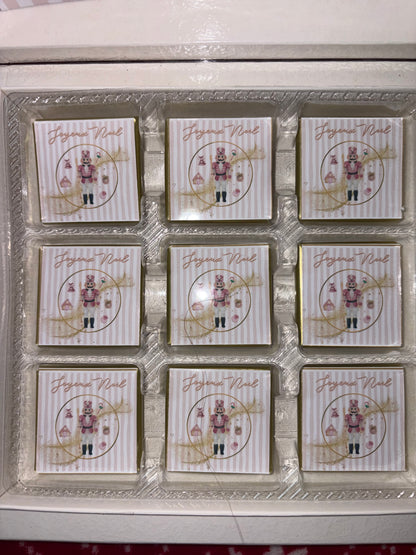 Boite de 9 chocolats